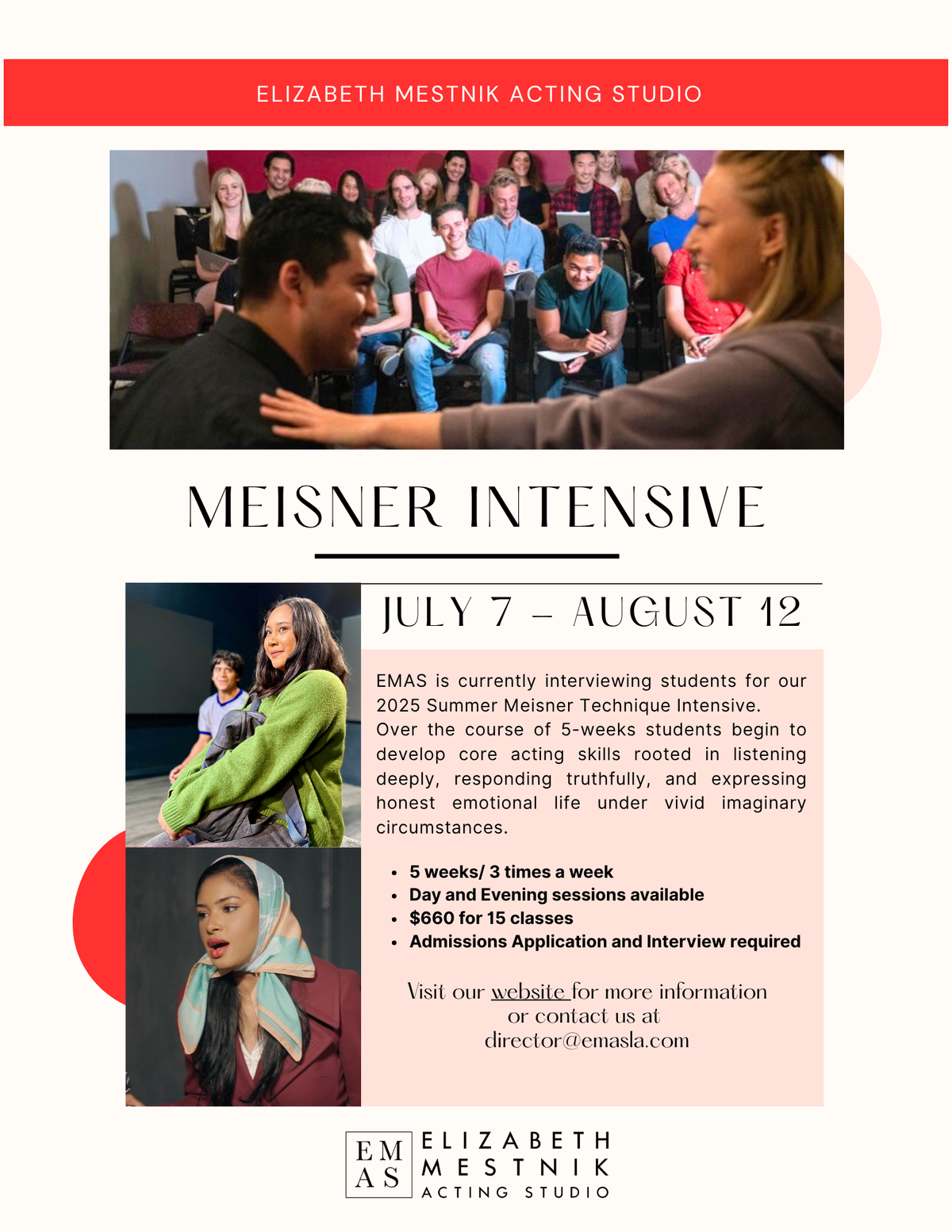 What's Missing from your Acting? (Hint: It might be Meisner)